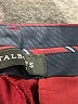 Talbots Color Block Burgundy Track Pants Size 8 - photo 7