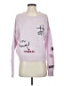 Wildfox Graphic Pink Pullover Sweater Size XS - photo 1