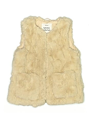 Zara Faux Fur Vest (view 1)