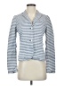 Gap 100% Cotton Stripes Blue Blazer Size 2 - photo 1