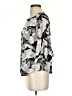 Grace Elements Gray 3/4 Sleeve Blouse Size S - photo 5