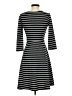 Old Navy Stripes Black Casual Dress Size XS - photo 2