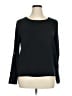 Armani Exchange 100% Polyester Black Long Sleeve Top Size XL - photo 1