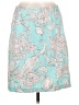 Harold's Paisley Teal Casual Skirt Size 8 - photo 1