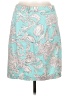 Harold's Paisley Teal Casual Skirt Size 8 - photo 2