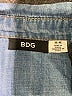 BDG Blue Long Sleeve Button-Down Shirt Size M - photo 6