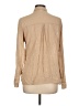 Express Tan Long Sleeve Button-Down Shirt Size L - photo 2