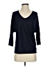 Vince. 100% Viscose Blue 3/4 Sleeve Top Size S - photo 1