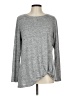 Christopher & Banks Gray Long Sleeve Top Size L - photo 1