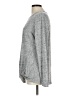 Christopher & Banks Gray Long Sleeve Top Size L - photo 5