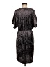 Xhilaration Metallic Silver Cocktail Dress Size M - photo 2