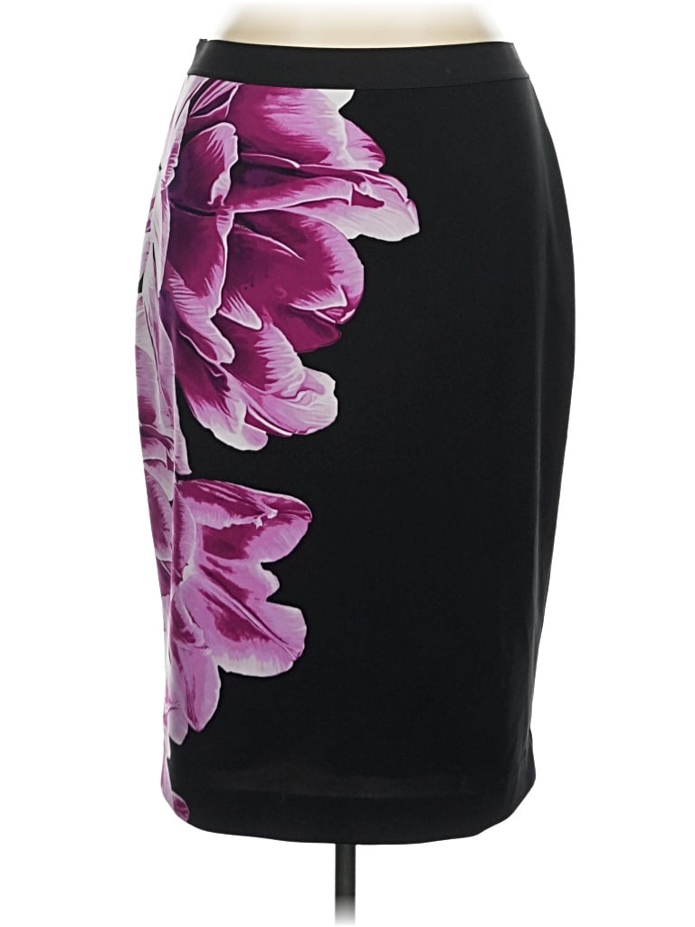 Pre-owned Alfani Formal Skirt In Black