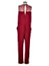 Sociology 100% Polyester Burgundy Jumpsuit Size S - photo 2