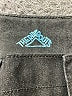 Thereabouts 100% Polyester Chevron-herringbone Black Jeans Size 16 - photo 3