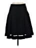Express 100% Cotton Solid Black Casual Skirt Size 4 - photo 1