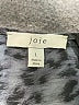 Joie 100% Polyester Animal Print Gray Long Sleeve Blouse Size L - photo 7