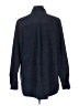 Gap Solid Blue Long Sleeve Blouse Size L - photo 2