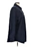 Gap Solid Blue Long Sleeve Blouse Size L - photo 4