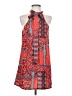 Shein Paisley Red Casual Dress Size 6 - photo 1