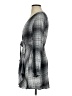 Express 100% Rayon Plaid Gray Casual Dress Size S - photo 5