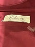 Elan 100% Polyester Burgundy Long Sleeve Blouse Size M - photo 4
