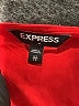 Express Outlet 100% Rayon Solid Red Romper Size XS - photo 4