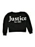 Justice Active Black Sweatshirt Size 7 - photo 1