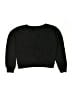 Justice Active Black Sweatshirt Size 7 - photo 2