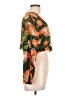 Isolda Orange Long Sleeve Blouse Size 10 - photo 4