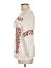 Solitaire 100% Rayon Ivory 3/4 Sleeve Blouse Size M - photo 5