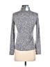 J. McLaughlin Silver Tan Long Sleeve Turtleneck Size S - photo 2