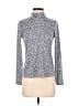 J. McLaughlin Silver Tan Long Sleeve Turtleneck Size S - photo 1