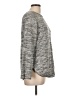Eight Eight Eight 100% Cotton Stripes Gray Pullover Sweater Size L - photo 4