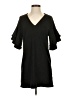 Olivaceous Black Casual Dress Size S - photo 1