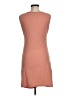 Unbranded Solid Tan Casual Dress Size M - photo 2