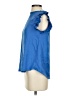 Mittoshop 100% Polyester Blue Short Sleeve Blouse Size S - photo 5