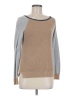 JCPenney Color Block Tan Pullover Sweater Size M - photo 1