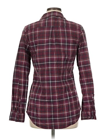 Garnet Hill Long Sleeve Button-Down Shirt (view 2)