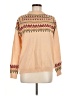 Unbranded 100% Acrylic Print Tan Pullover Sweater Size M - photo 1