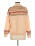 Unbranded 100% Acrylic Print Tan Pullover Sweater Size M - photo 2