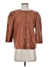 Sunday in Brooklyn Brown 3/4 Sleeve Blouse Size S - photo 1