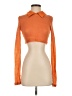 Shein 100% Acrylic Orange Long Sleeve Turtleneck Size 2 - photo 1
