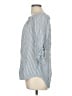 MICHAEL Michael Kors 100% Viscose Blue 3/4 Sleeve Blouse Size M - photo 5