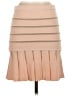 Ronny Kobo Solid Tan Casual Skirt Size S (estimated) - photo 2