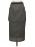 Sans Souci Houndstooth Black Casual Skirt Size S - photo 1