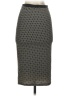 Sans Souci Houndstooth Black Casual Skirt Size S - photo 2