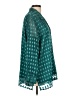 Allison Daley 100% Polyester Teal Long Sleeve Blouse Size L (petite) - photo 4
