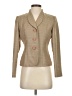 Le Suit 100% Polyester Tweed Tan Blazer Size 2 (petite) - photo 1