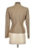 Le Suit 100% Polyester Tweed Tan Blazer Size 2 (petite) - photo 2