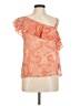 Patterson J. Kincaid 100% Polyester Orange Sleeveless Blouse Size M - photo 1